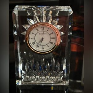 Waterford Lismore clock